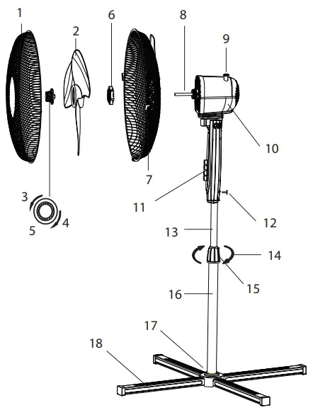 aigostar-8433325184926-Stand-Fan-FIG-1