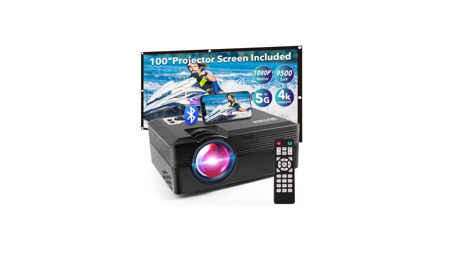 Vasttron ‎vs319 Portable Outdoor Led Movie Projector User Guide