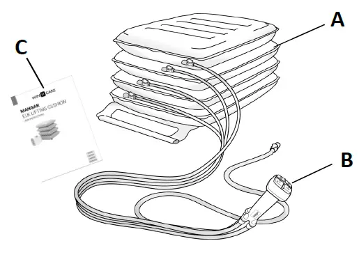 WINNCARE-Mangar-ELK-Lifting-Cushion-FIG 1