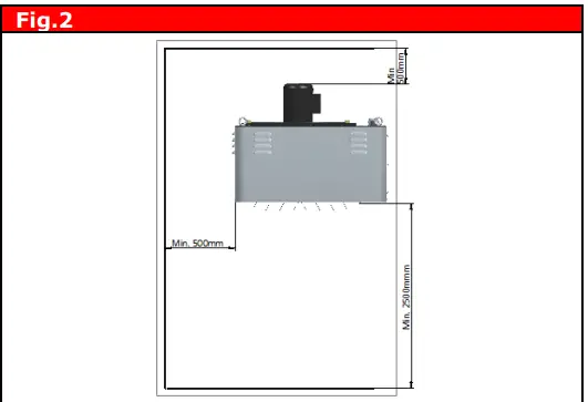 SOVELOR Ceiling Heater AER25 3N400V
Installation