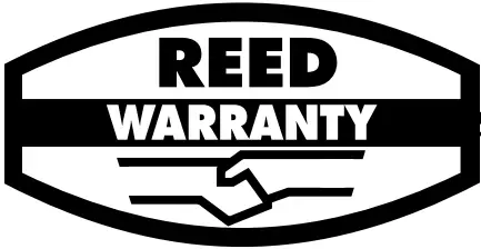 REED FT2000UNIV Feed Tap Drilling Machine Complete Kit - Warranty Logo