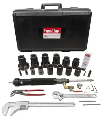 REED FT2000UNIV Feed Tap Drilling Machine Complete Kit