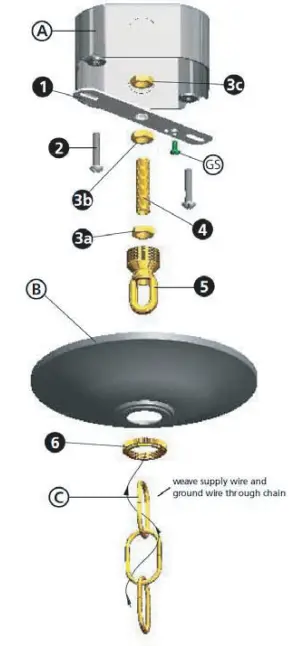 HINKLEY 30016 Candle Chandelier-fig3