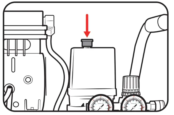 ozito 24L 1 0HP Silent Oil Free Air Compressor - fig 13