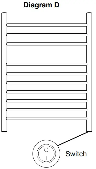 WarmlyYours TW-F10BS-HP Infinity Dual Connection - Diagram D