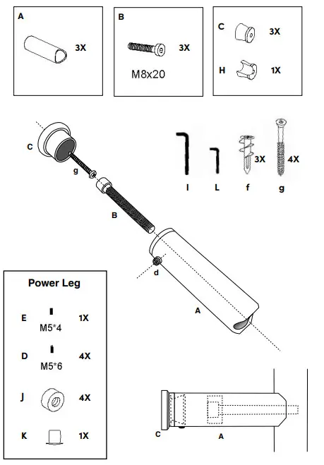 WarmlyYours TW-F10BS-HP Infinity Dual Connection - Diagrams
