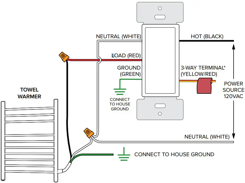 WarmlyYours TW-F10BS-HP Infinity Dual Connection - Electrical Considerations