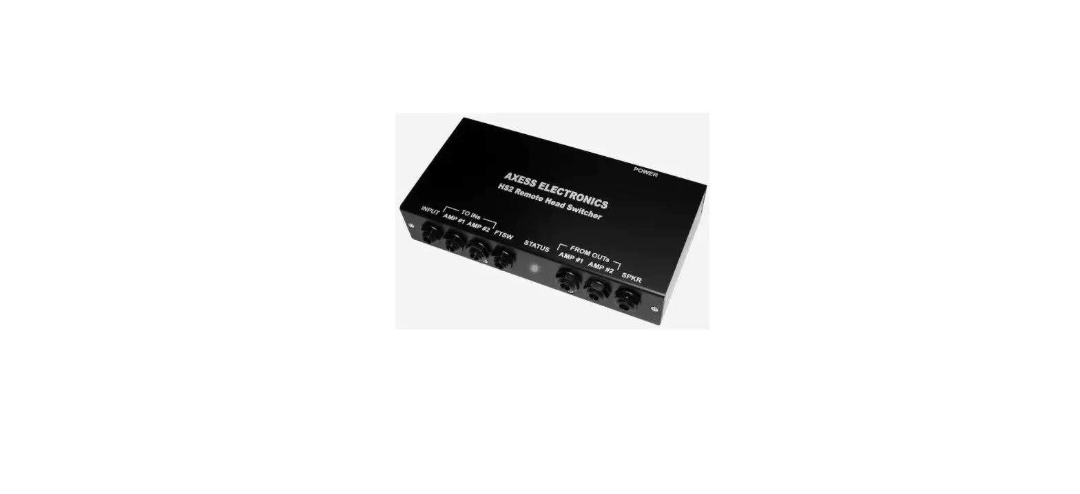 Axess Electronics Ots1-fuzz-01 Ots1 Patch Box User Manual