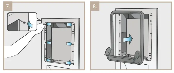Kimberly Clark 53697 Automatic Roll Towel Recessed Dispenser Housing without Trim Panel - Fig 16