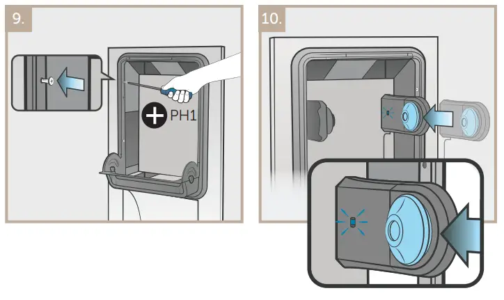 Kimberly Clark 53697 Automatic Roll Towel Recessed Dispenser Housing without Trim Panel - Fig 17