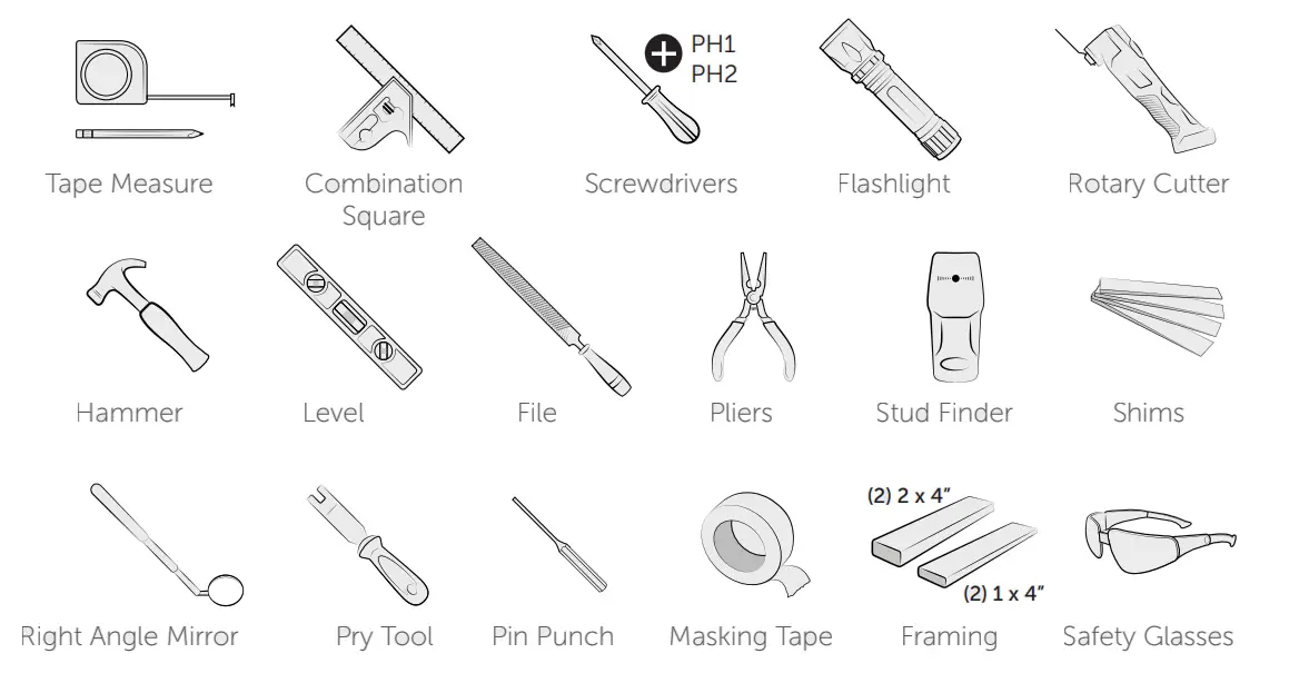 Kimberly Clark 53697 Automatic Roll Towel Recessed Dispenser Housing without Trim Panel - Fig 6