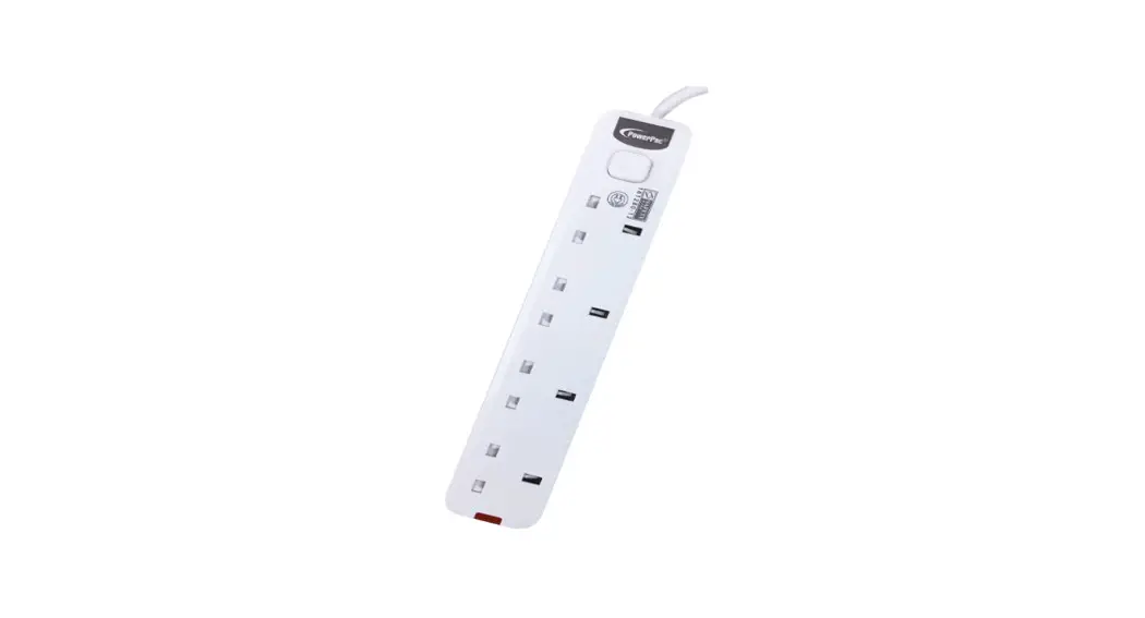 Powerpac Pp468 4 Way Extension Socket User Manual