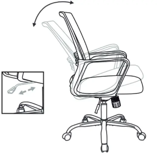 SMUG HLC-1839 Office Chair - 11