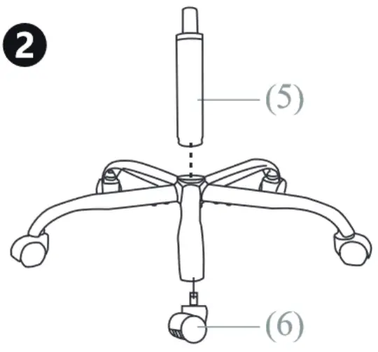 SMUG HLC-1839 Office Chair - 3