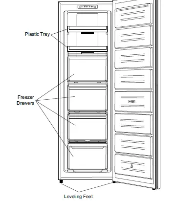 Morgan-MUF-EC208L-Upright Freezer-1