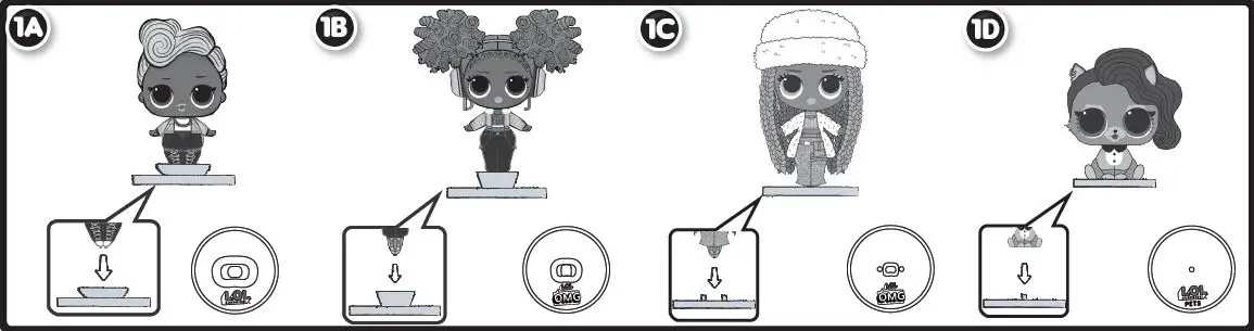 583943 Mini LOL Surprise Winter Family Collection-2