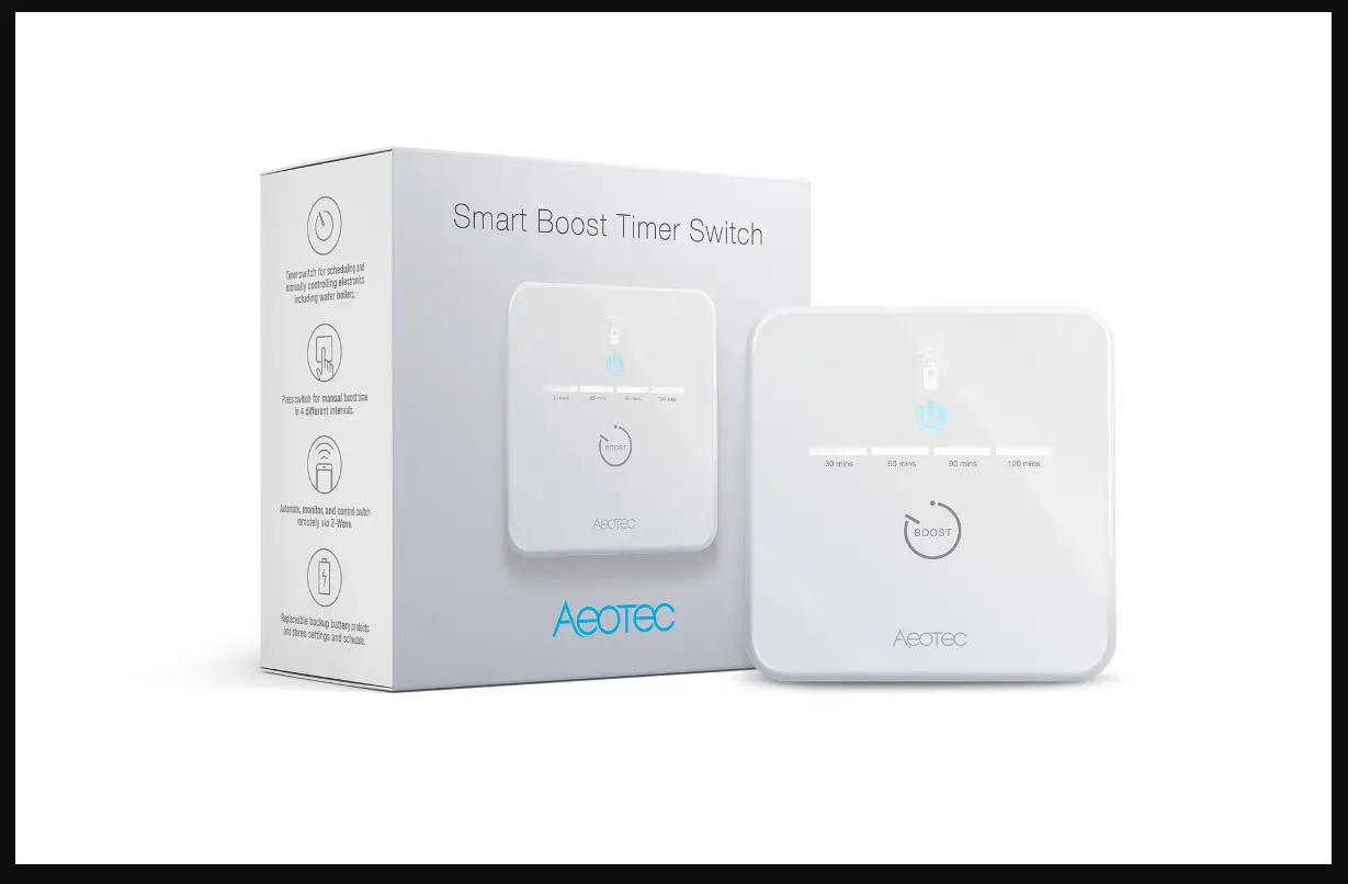 Aeotec Smart Boost Timer Switch Aeoezwa006 Manual
