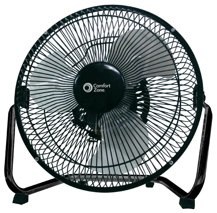 Comfort Zone CZHV9B Series 9 Inch High Velocity Fan