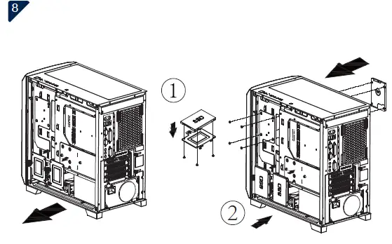 SILVERSTONE-FARA 312-High-Airflow-and-High-Capacity-MATX-Gaming-Chassis-13
