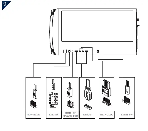 SILVERSTONE-FARA 312-High-Airflow-and-High-Capacity-MATX-Gaming-Chassis-15
