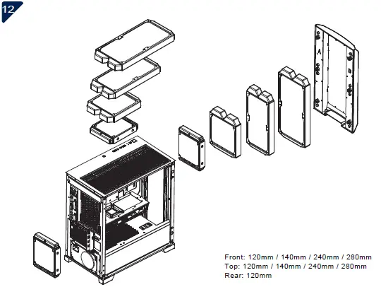 SILVERSTONE-FARA 312-High-Airflow-and-High-Capacity-MATX-Gaming-Chassis-18