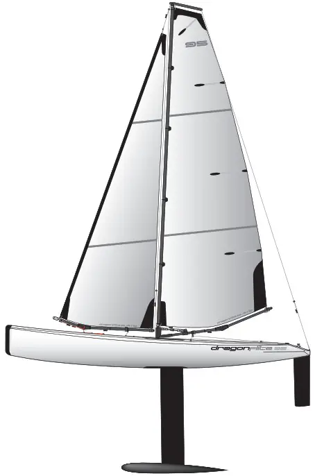 Joysway DragonForce 95 950m 2 4GHz RTR Remote Control High Performance Racing Sailboat
