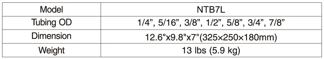 NAVAC-NTB7L-BreakFree-Power-Tube-Bender-fig-2