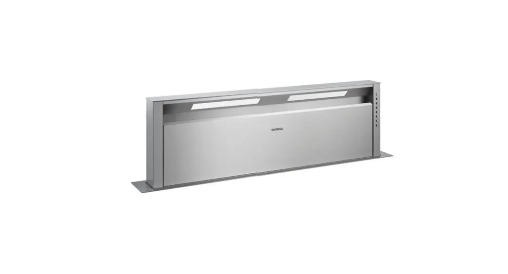 Gaggenau Al400121 400 Series Table Ventilation Instruction Manual