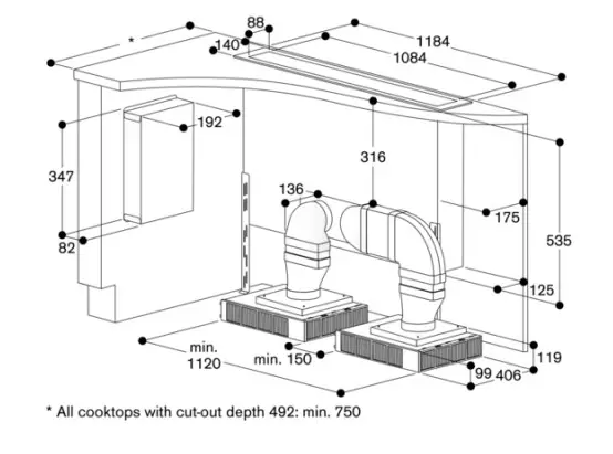 GAGGENAU AL400121 400 Series Table Ventilation - Figure 10