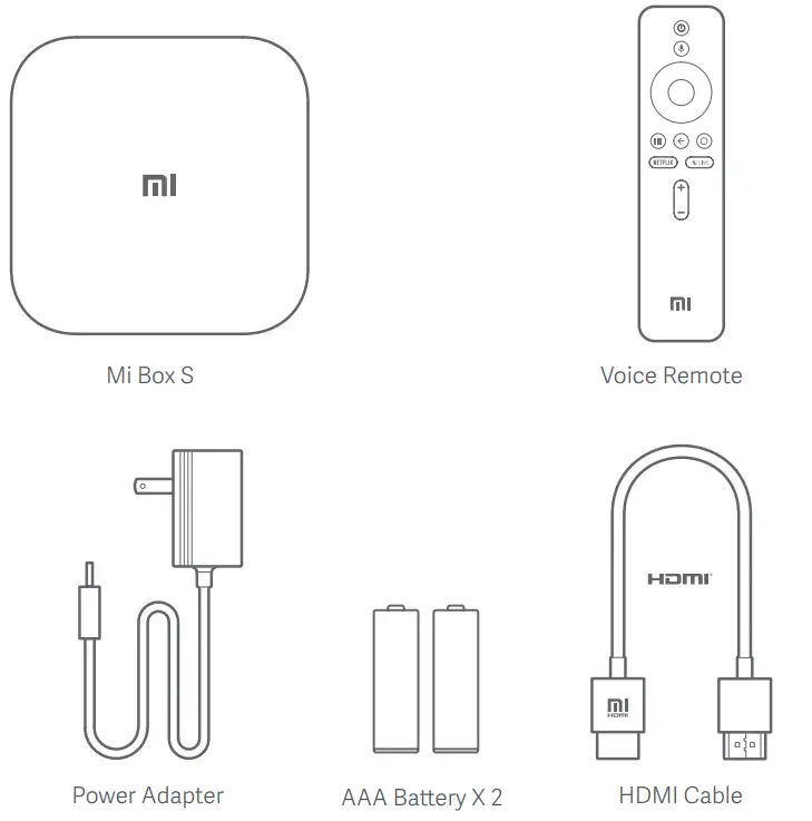 Mi Box S 4K HDR Android TV - fig 1