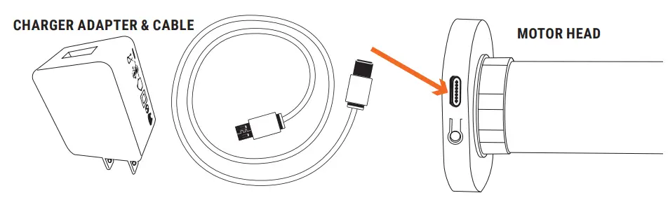 SelectBlinds Refined Roman Shades Motorization - Figrue 15