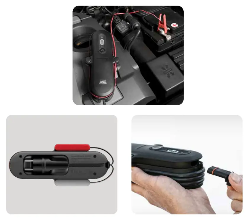 DEFA 701515 Smart Charger 4A 12 V Mobile Battery Charger - fig 1