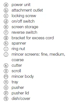 KENWOOD MG450 Meat Grinder 2