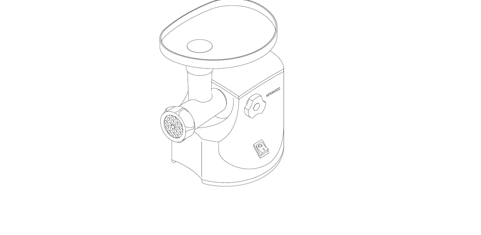 Kenwood Mg450 Meat Grinder User Manual