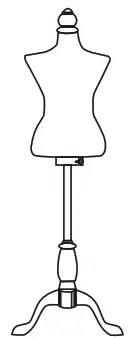 JAXPETY SY18E0212 Half Length Foam and Brushed Fabric Coating Lady