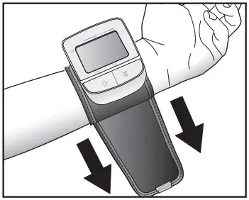 SMARTHEART 01 743T Automatic Digital Blood Pressure Wrist Monitor - Wrist Cuff 1
