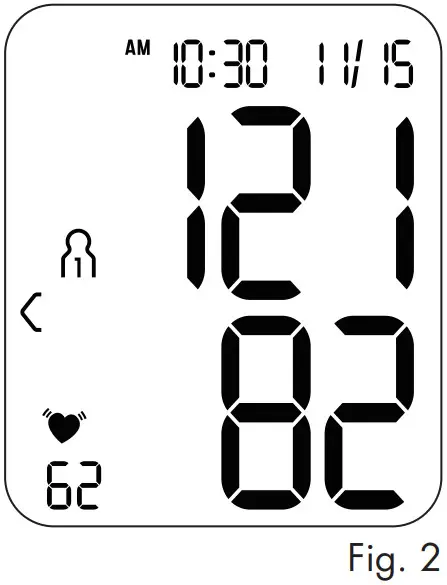 SMARTHEART 01 743T Automatic Digital Blood Pressure Wrist Monitor - cuff deflate
