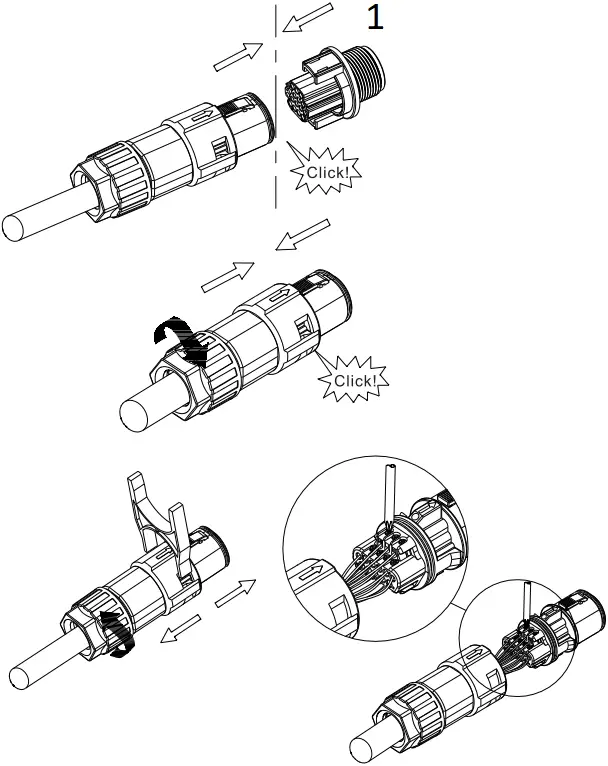 GROWATT 10KTL3-X - Electrical connection 10