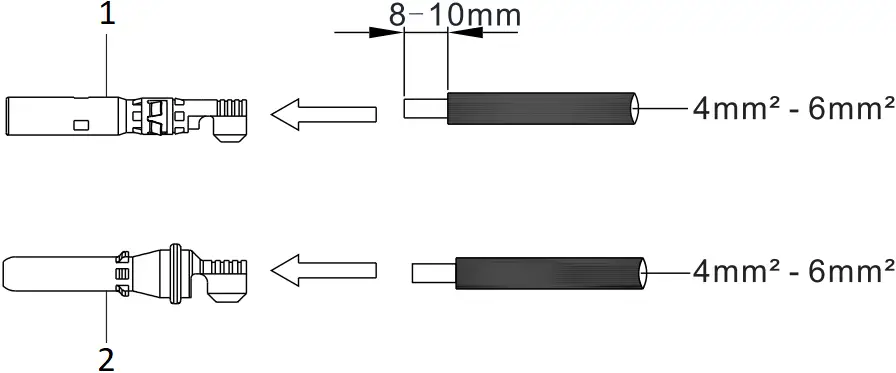 GROWATT 10KTL3-X - Electrical connection 3