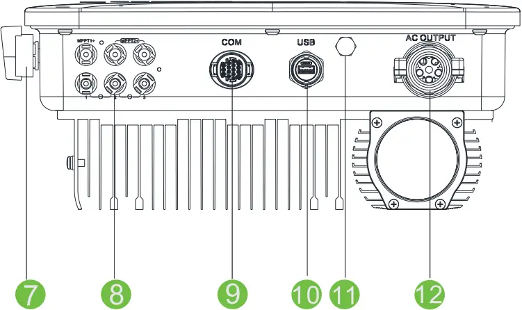 GROWATT 10KTL3-X - Overview 4
