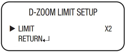 Hanwha Techwin HCZ 6321 High Resolution 32X Zoom Color Camera - LIMIT SETUP