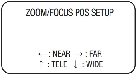 Hanwha Techwin HCZ 6321 High Resolution 32X Zoom Color Camera - POS SETUP