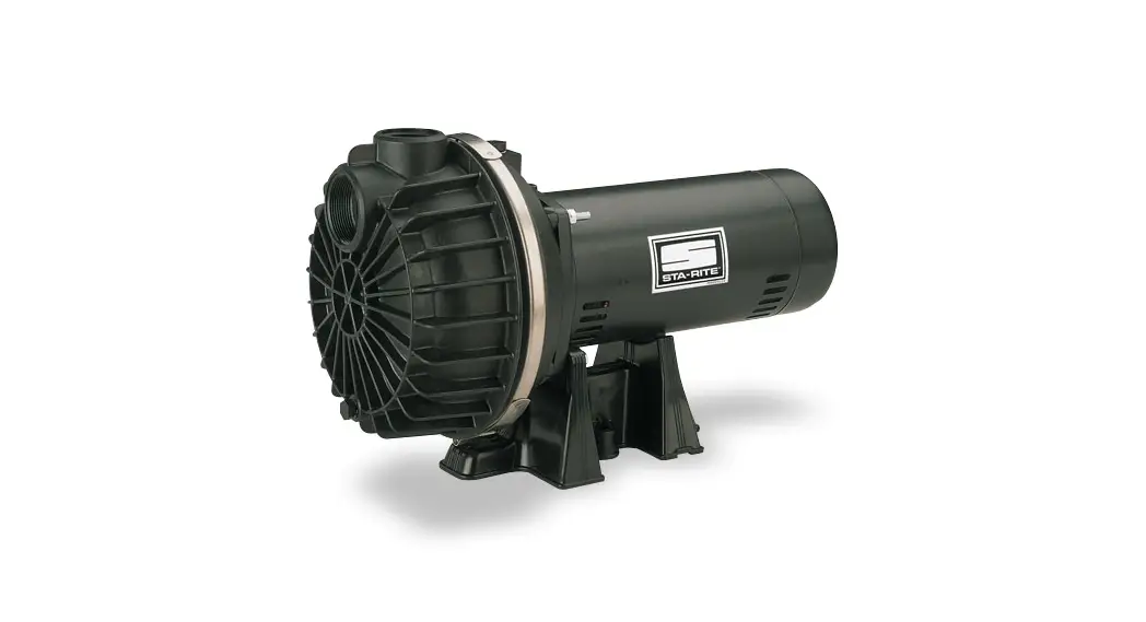 Sta-rite Pd2hd-l Corrosion Resistant Self Priming Centrifugal Pump Owner's Manual Sta-rite Pd2hd-l Corrosion Resistant Self Priming Centrifugal Pump Owner's Manual