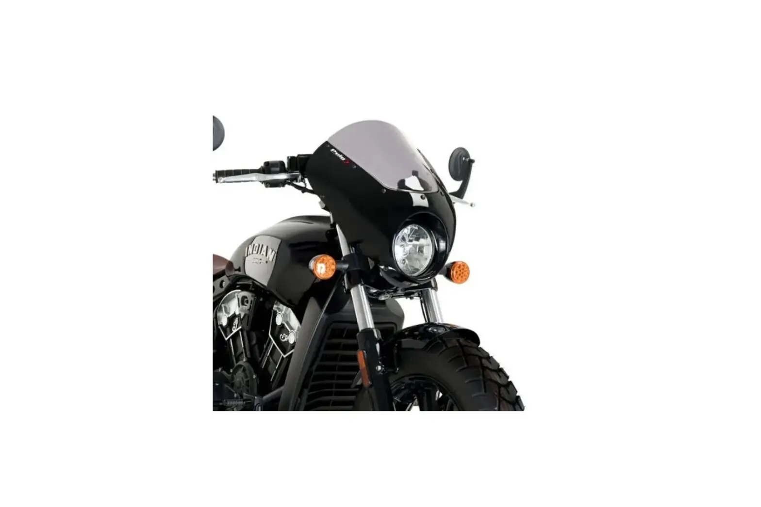 Puig 21107 Semifairing Dark Night For Indian Scout Bobber 17 Instruction Manual