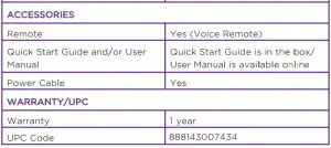 FIG 5 TECHNICAL SPECIFICATIONS