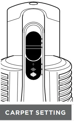 Shark IZ1440H DuoClean PowerFins Cordless Vacuum with Self-Cleaning Brushroll- CARPET SETTING