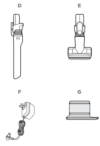 Shark IZ1440H DuoClean PowerFins Cordless Vacuum with Self-Cleaning Brushroll- INSIDE