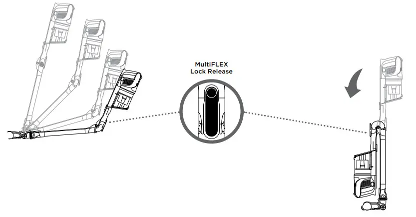 Shark IZ1440H DuoClean PowerFins Cordless Vacuum with Self-Cleaning Brushroll- REACH ANYWHERE