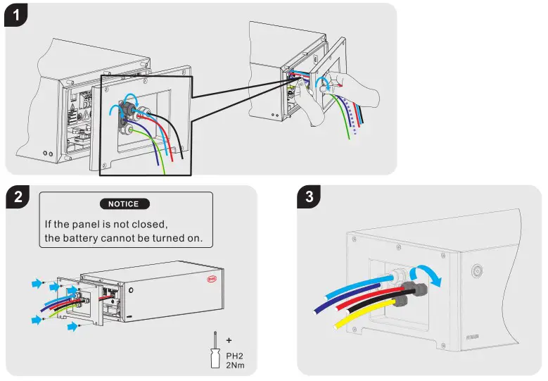 BYD HVS 5.1 High Voltage Battery System - Close Up