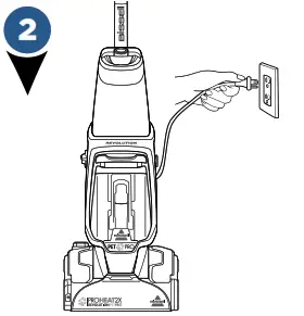 Bissell 2007 Series Revolution Pet Deluxe Quick - Bare Floor Cleaning2